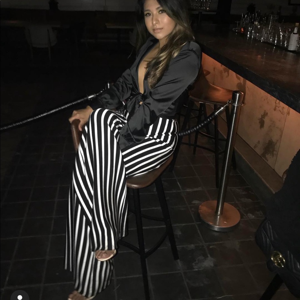 Bandage fitted dress pants